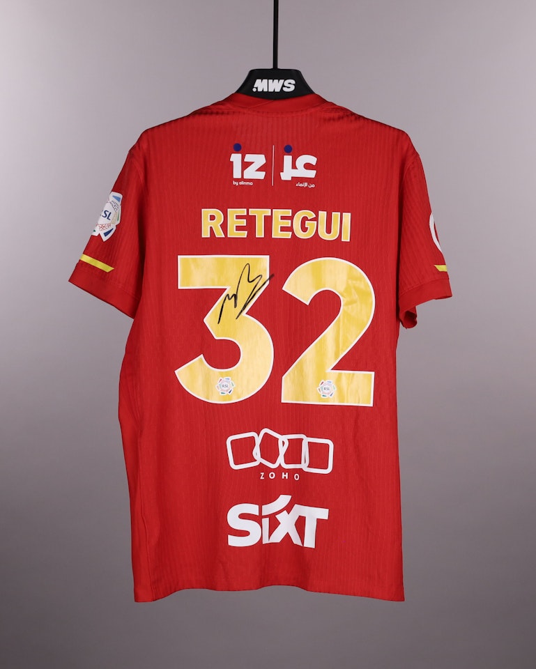 Mateo Retegui Al Qadsiah shirt