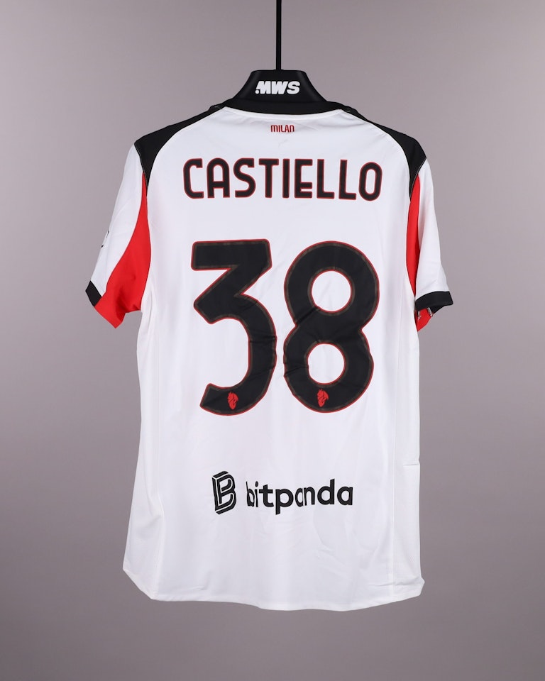 Alex Castiello AC Milan jersey