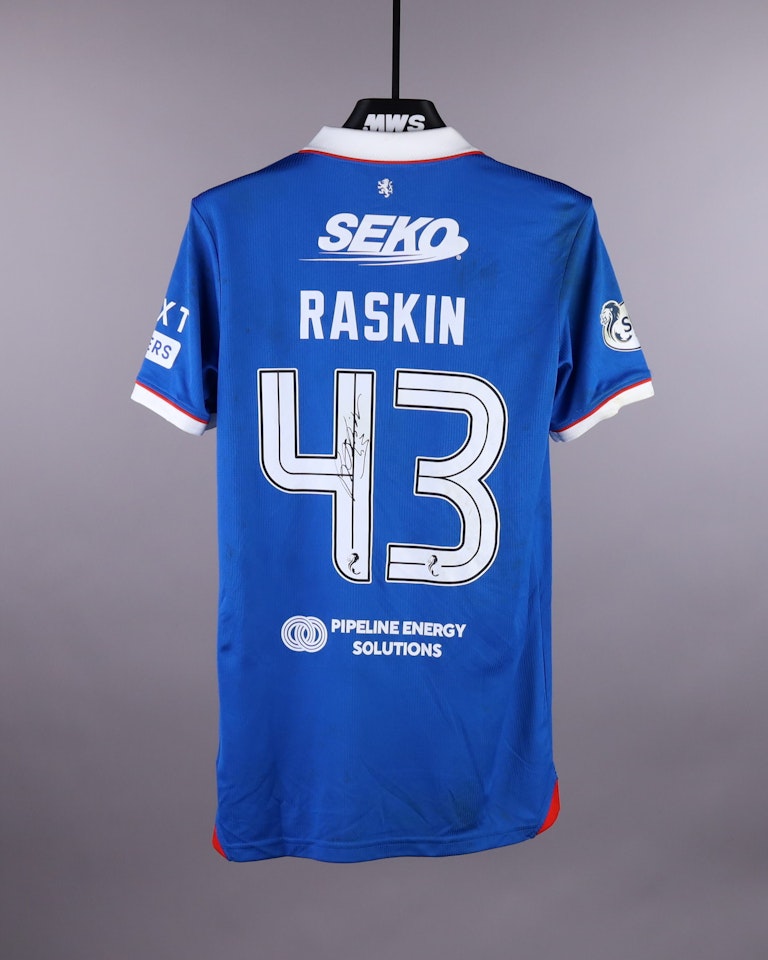 Rangers-Trikot von Nicolas Raskin