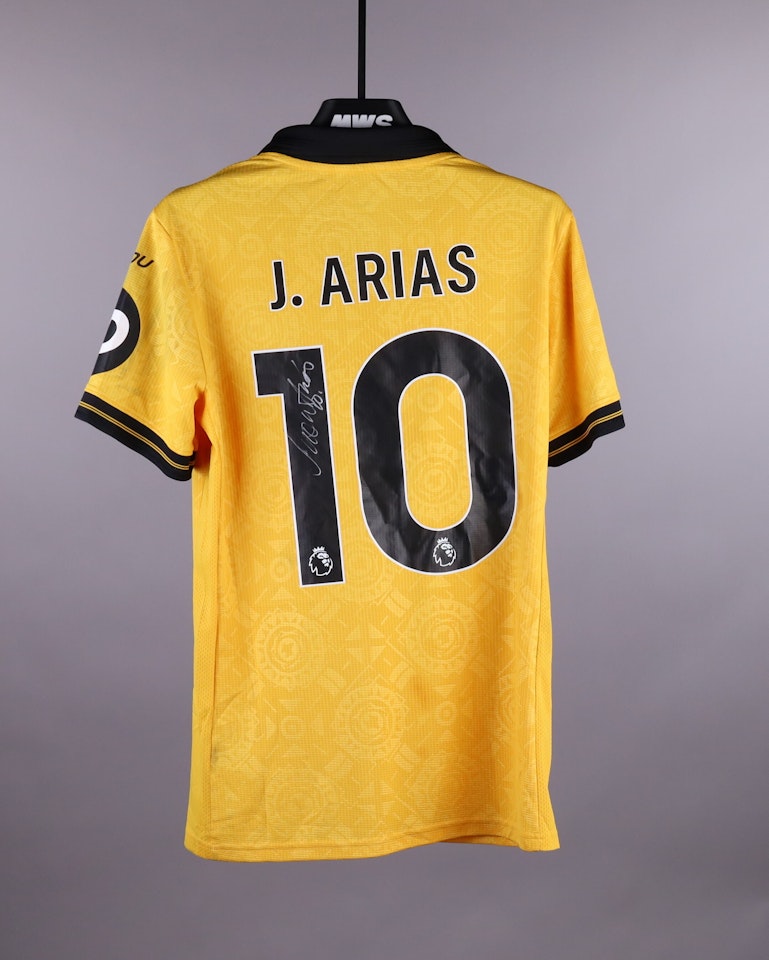 Jhon Arias Wolverhampton Wanderers jersey