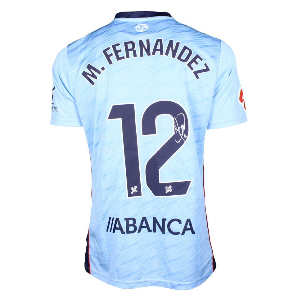 Manuel Fernández RC Celta jersey