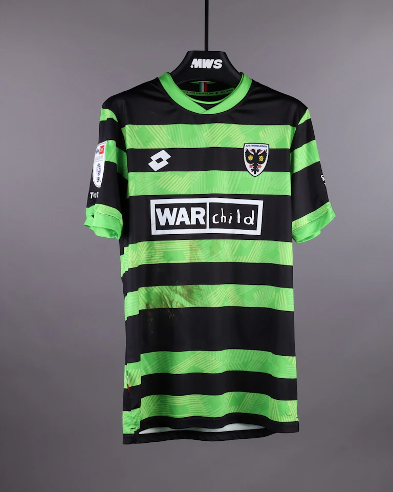 Joe Lewis AFC Wimbledon jersey