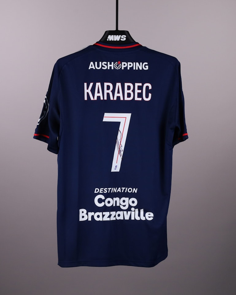 Camisola de Adam Karabec, Olympique Lyonnais