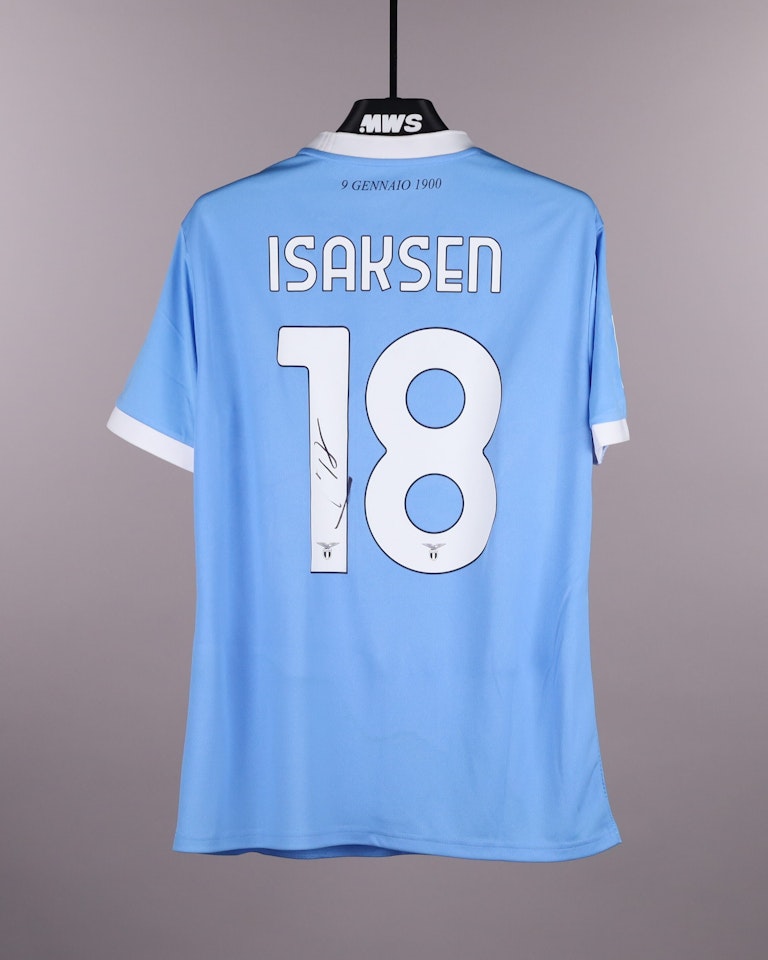 Gustav Isaksen SS Lazio jersey