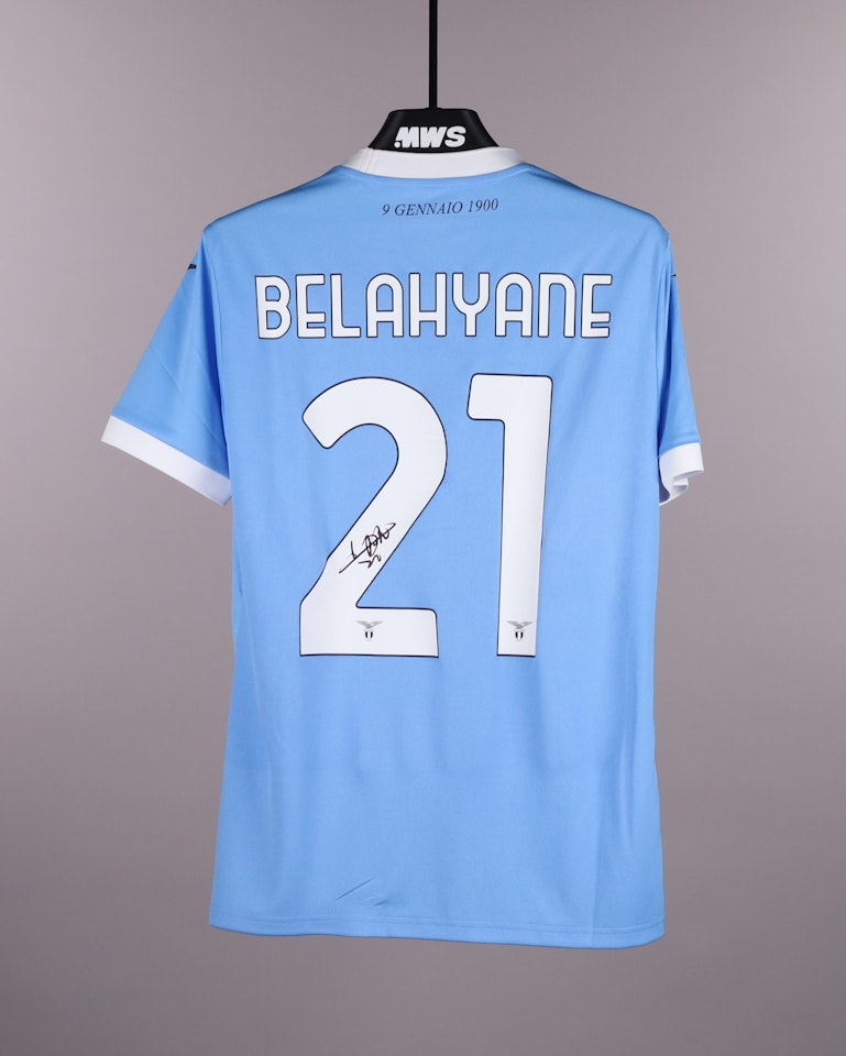 SS Lazio 팀의 Reda Belahyane 셔츠