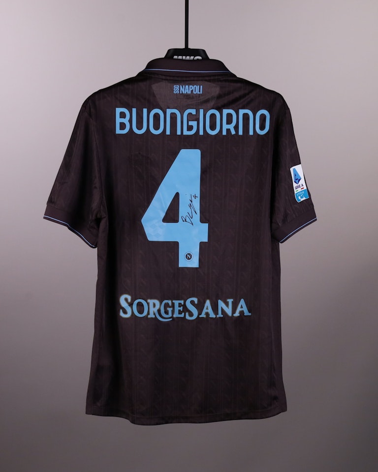 Maglia di Alessandro Buongiorno (SSC Napoli)