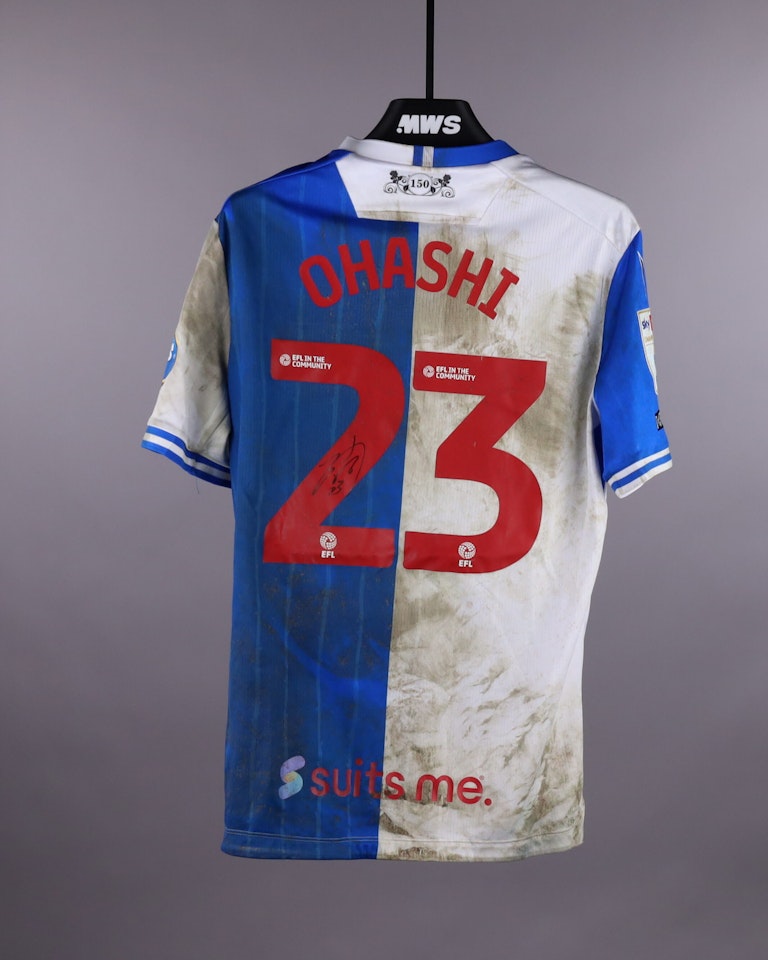 Yuki Ohashi 大橋祐紀 Blackburn Rovers jersey
