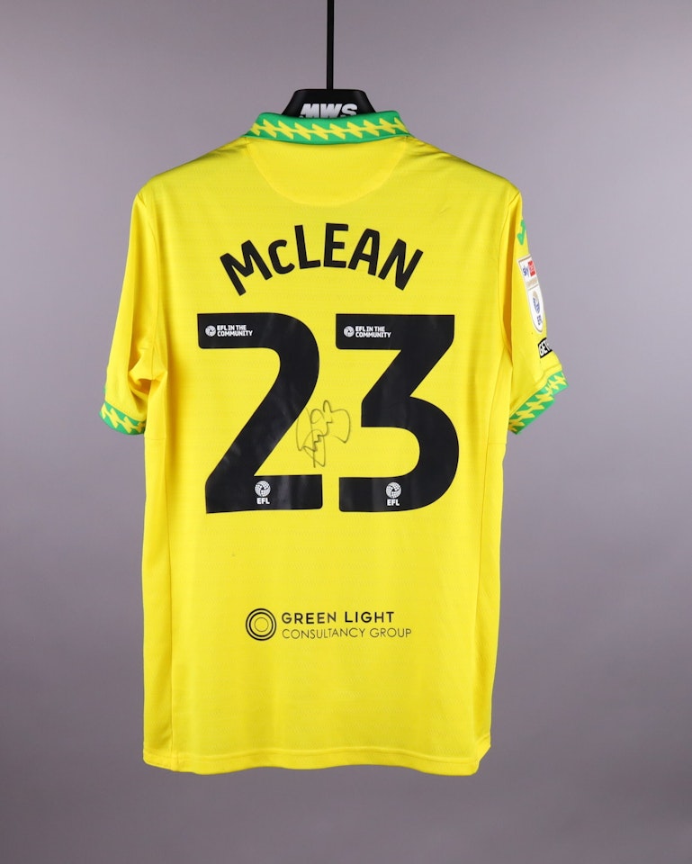 Kenny McLean Norwich City jersey