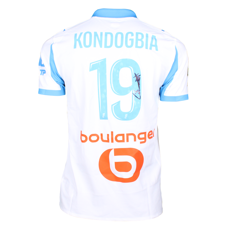 Geoffrey Kondogbia Olympique de Marseille jersey