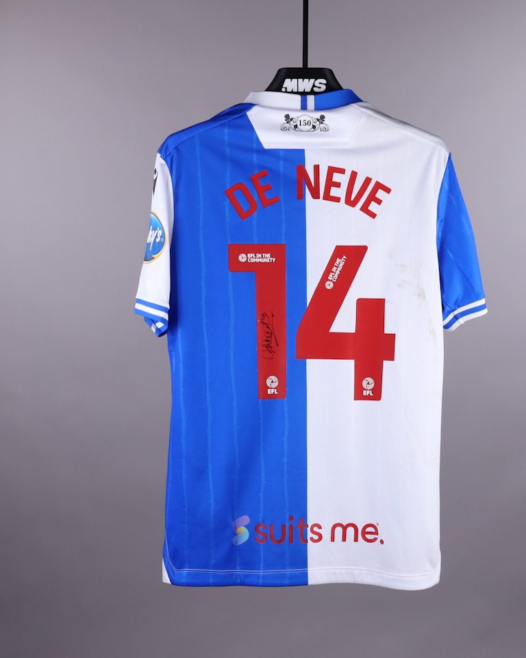 Dion De Neve Blackburn Rovers jersey