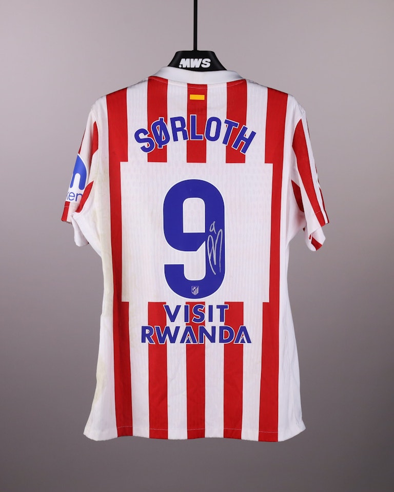Alexander Sørloth Atlético de Madrid jersey
