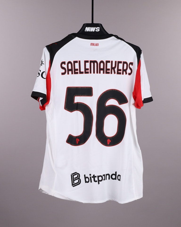 Alexis Saelemaekers AC Milan jersey