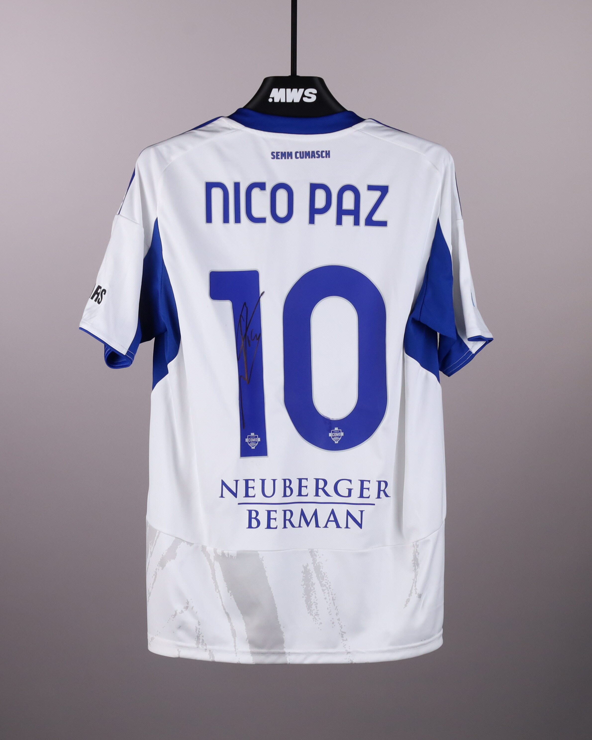 Nico Paz | Pisa - Como 1907 | MatchWornShirt