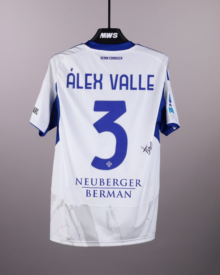 Álex Valle Gómez Como 1907 jersey