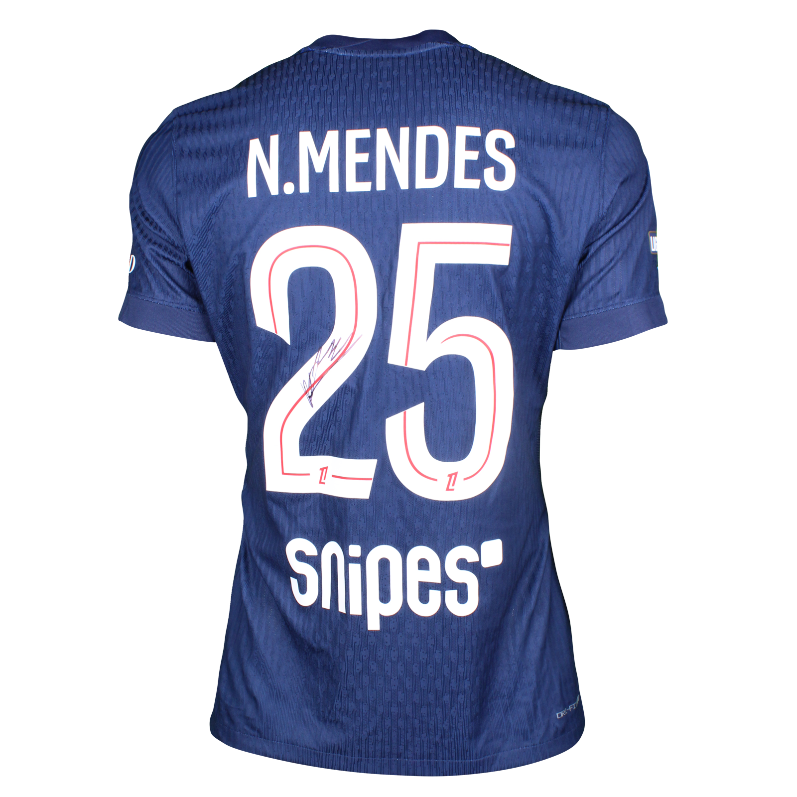 Nuno Mendes Paris Saint-Germain shirt