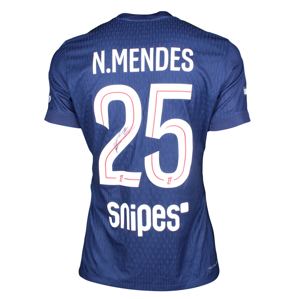 Nuno Mendes Paris Saint-Germain shirt