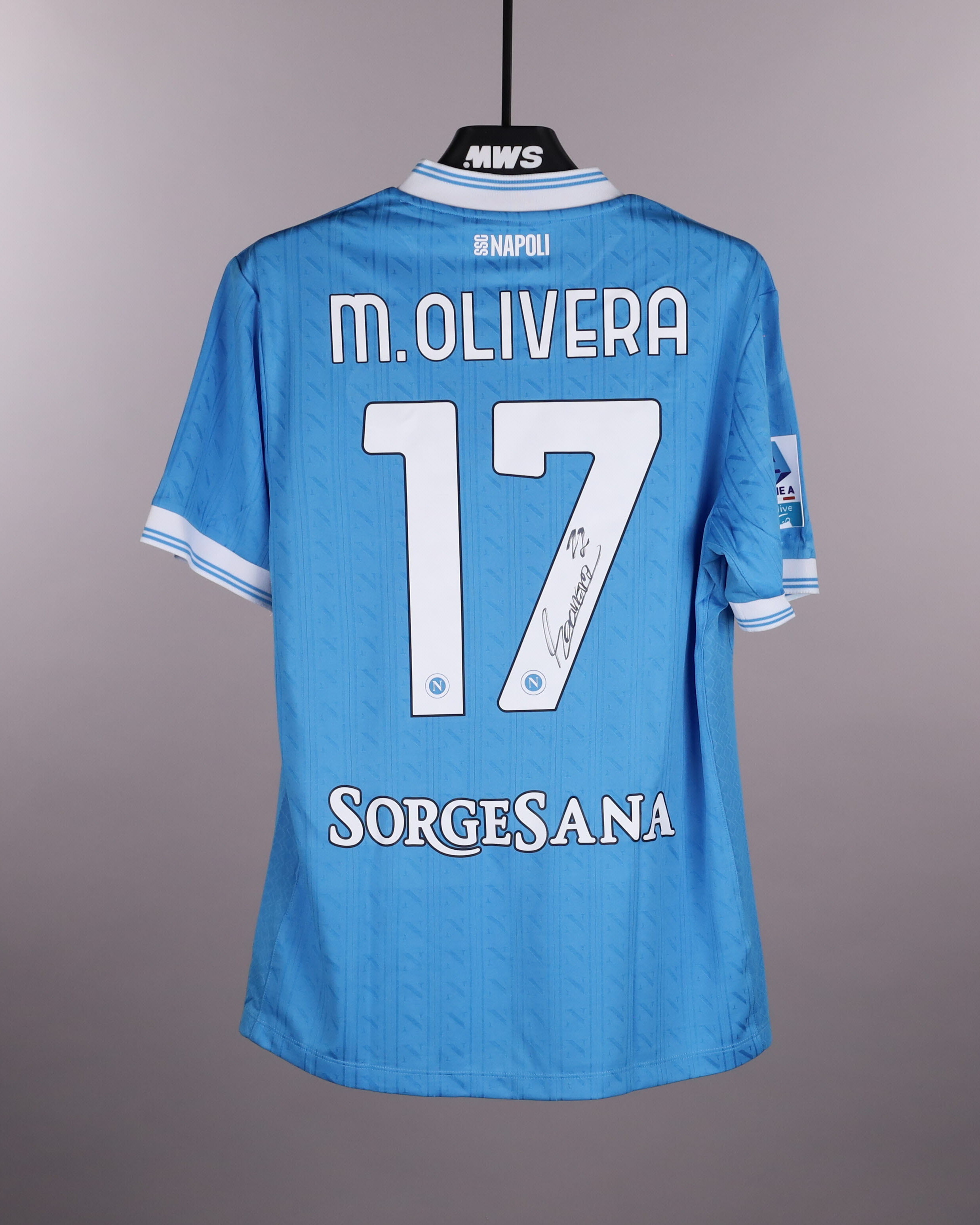 Mathías Olivera SSC Napoli shirt