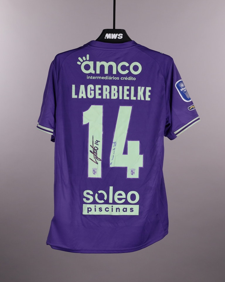 Gustaf Lagerbielke SC Braga jersey