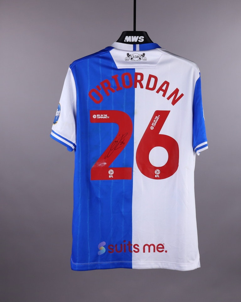 Connor O'Riordan Blackburn Rovers jersey