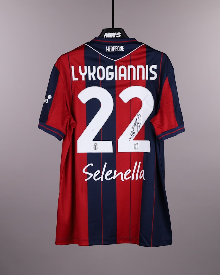 Charalampos Lykogiannis Bologna Fc 1909 jersey
