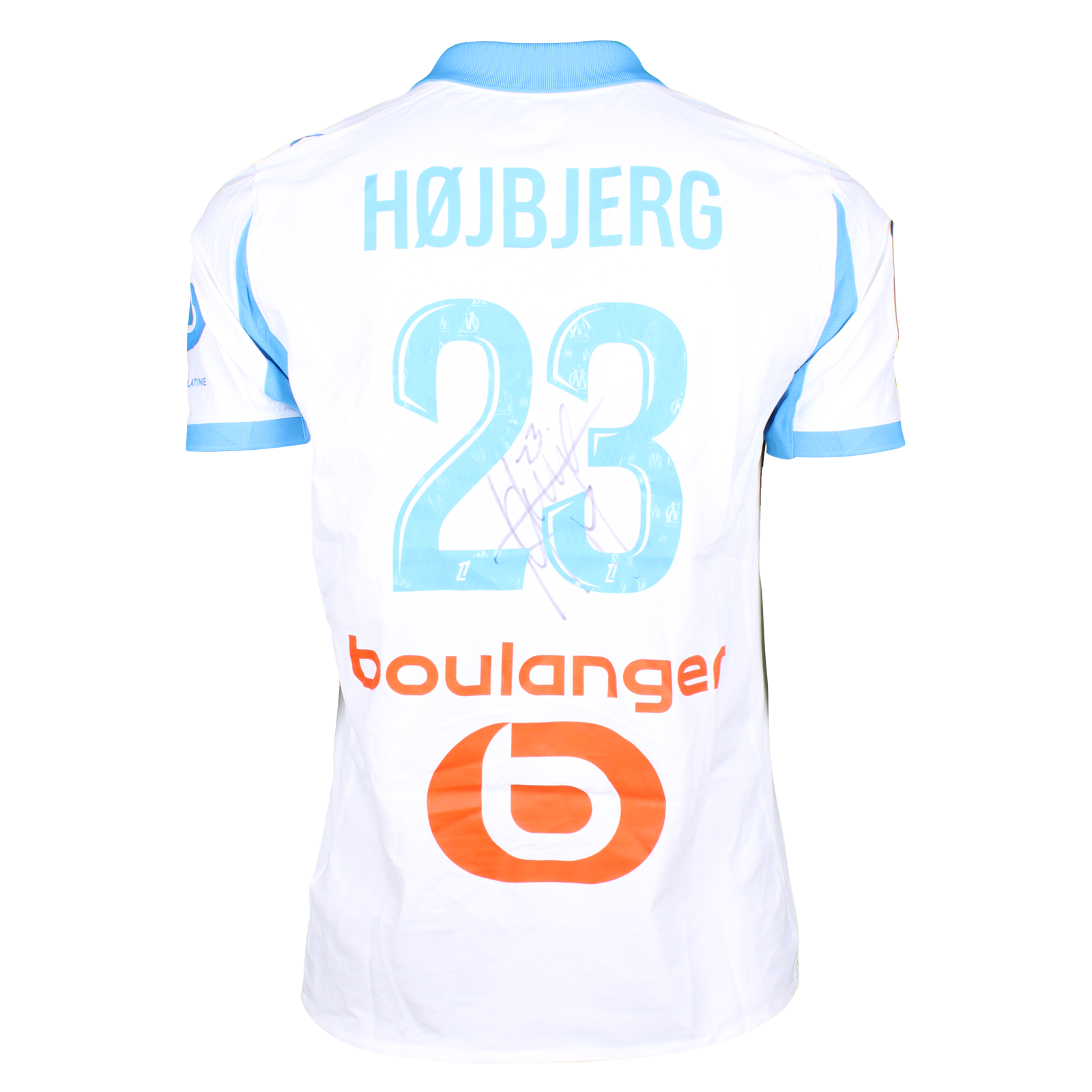 Pierre-Emile Højbjerg Olympique de Marseille shirt