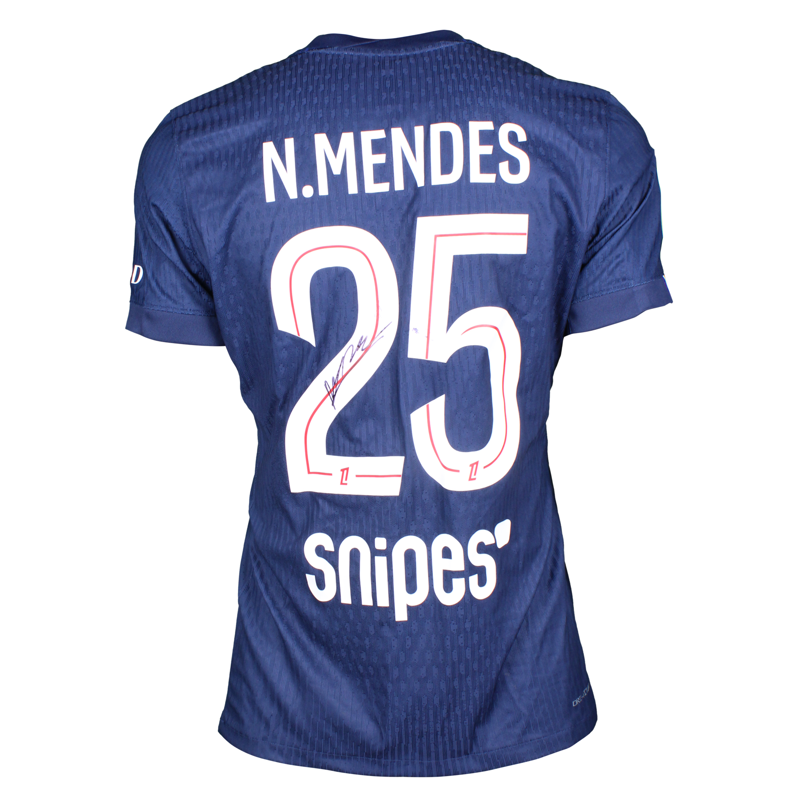 Nuno Mendes Paris Saint-Germain shirt