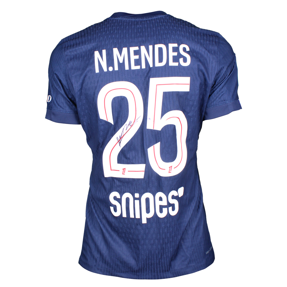 Nuno Mendes Paris Saint-Germain jersey