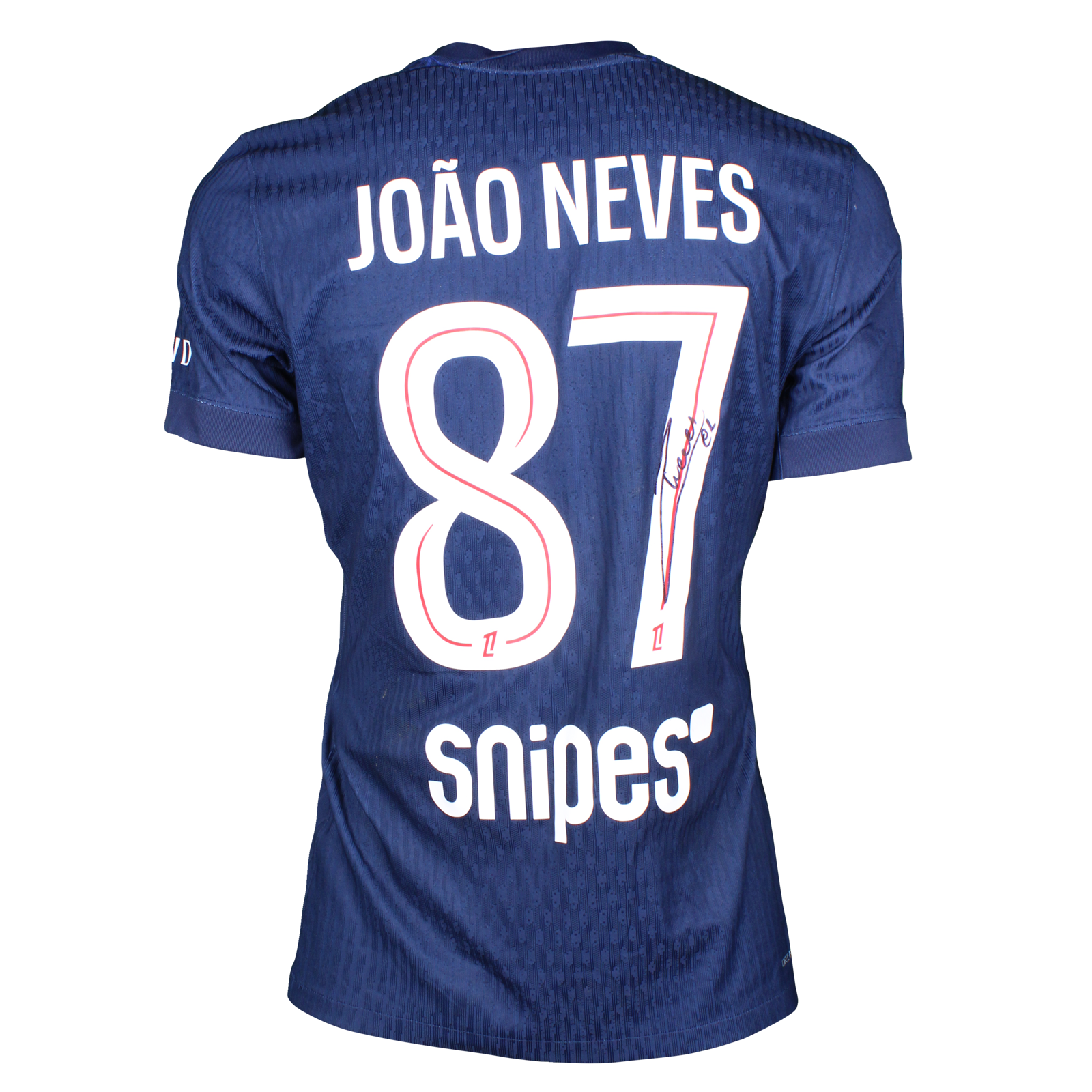 João Neves Paris Saint-Germain shirt