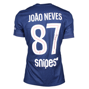 Shirt van João Neves Paris Saint-Germain