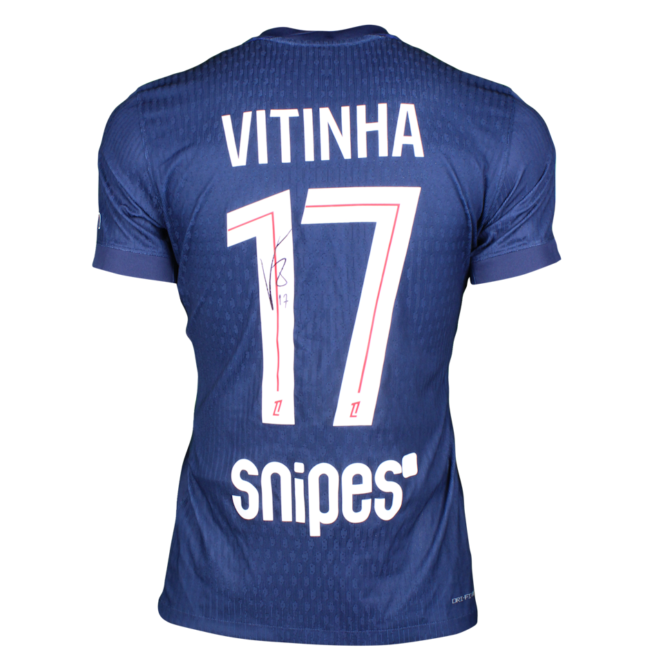 Shirt van Vitinha Paris Saint-Germain