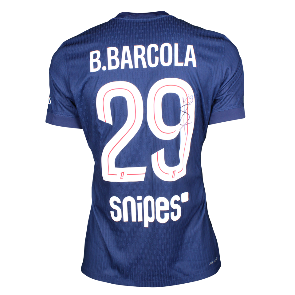 Bradley Barcola Paris Saint-Germain jersey