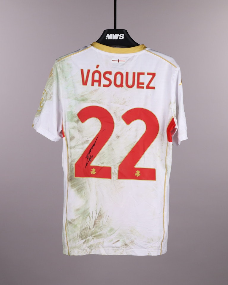 Johan Felipe Vásquez Ibarra  Genoa CFC jersey