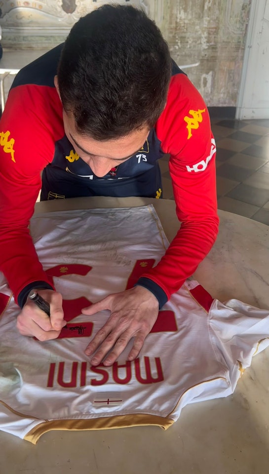 Patrizio Masini Genoa CFC jersey
