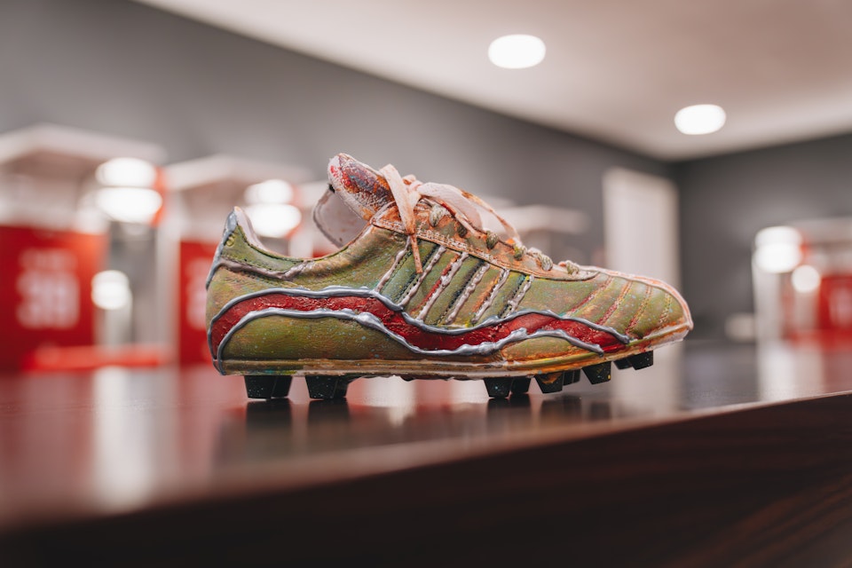 Custom made football boots by players