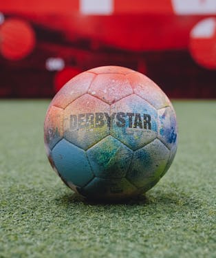 Custom made football by players