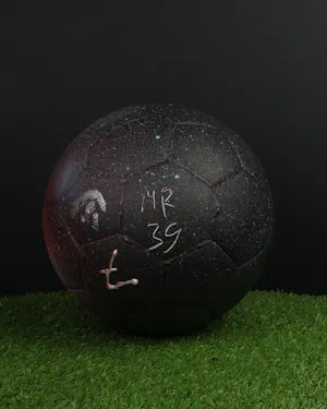 Custom made football by players