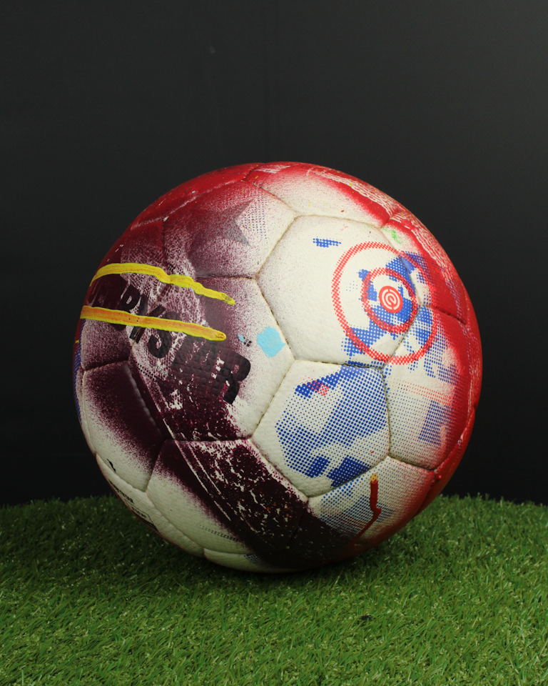 Custom made football by players