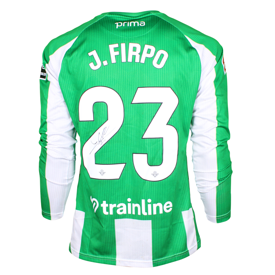 Real Betis 팀의 Junior Firpo 셔츠