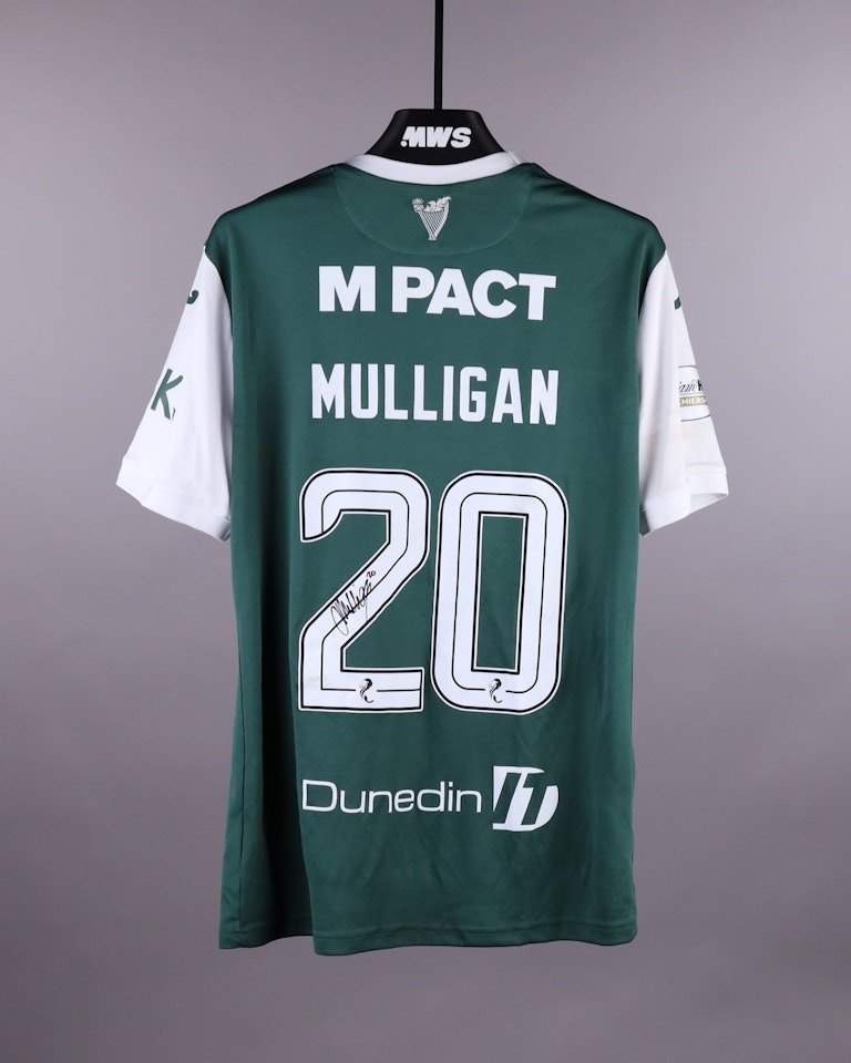 Mulligan Hibernian camisa.