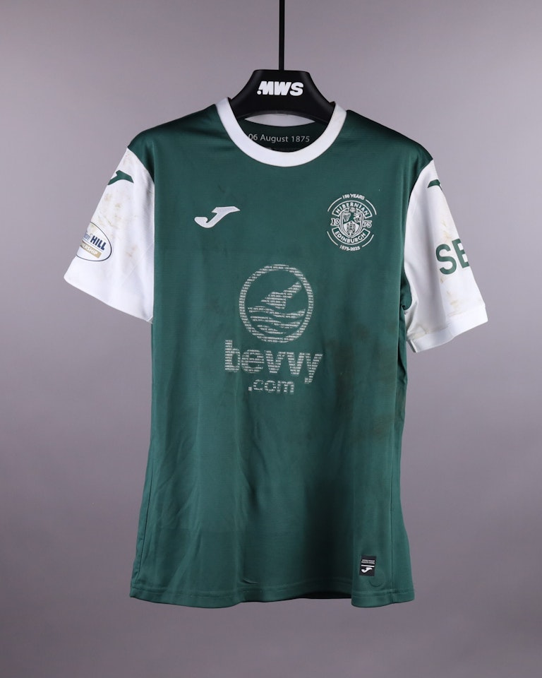 Camisola de Kanayo Megwa, Hibernian
