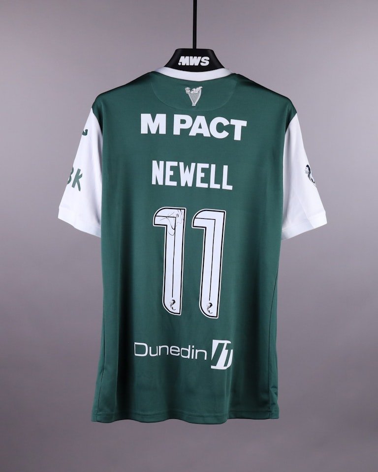 Joe Newell Hibernian shirt