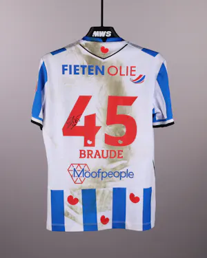 Oliver Johansen Braude SC Heerenveen shirt