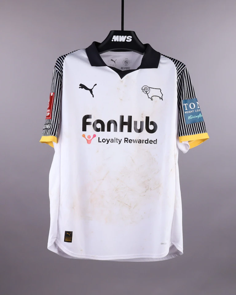 Craig Forsyth Derby County shirt