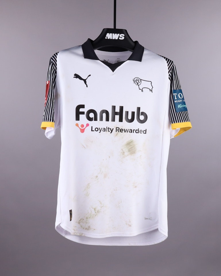 Bobby Clark Derby County shirt