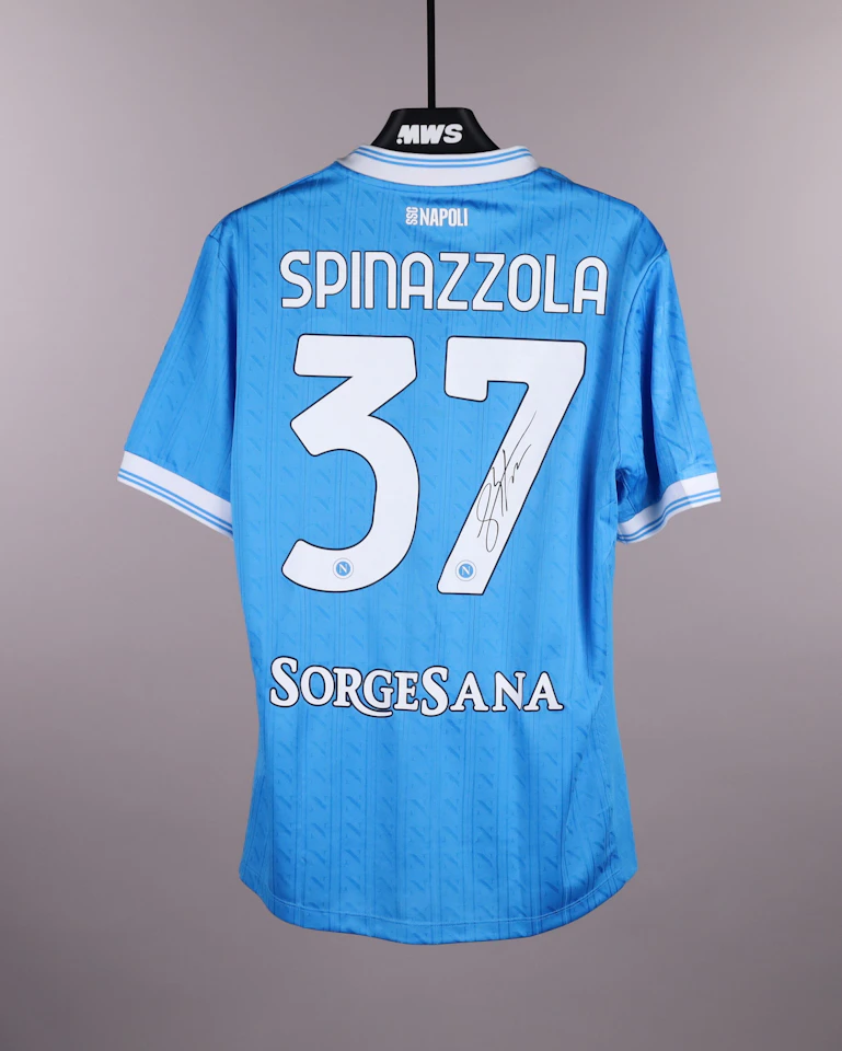 来自SSC Napoli的Leonardo Spinazzola球衣