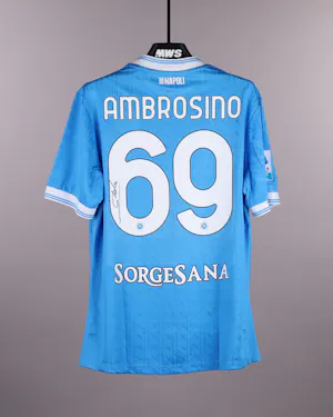 Camisola de Giuseppe Ambrosino, SSC Napoli