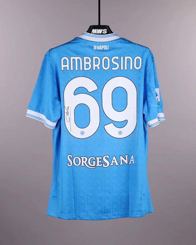 Camisola de Giuseppe Ambrosino, SSC Napoli