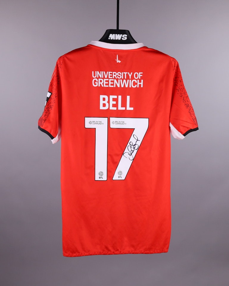 Amari'i Bell Charlton Athletic shirt