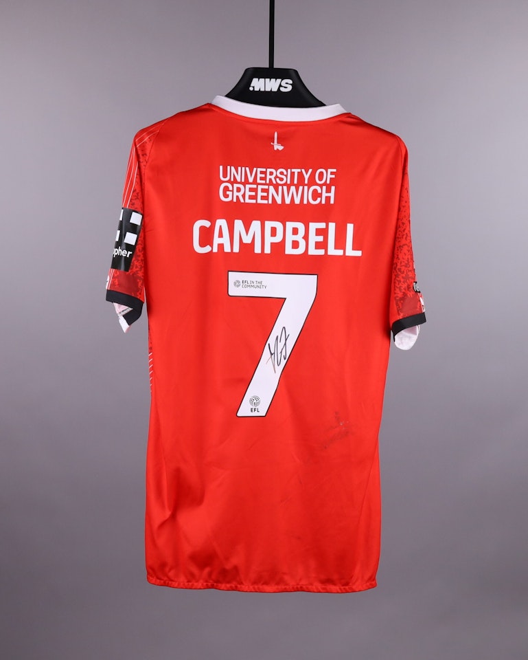 Tyreece Campbell Charlton Athletic shirt