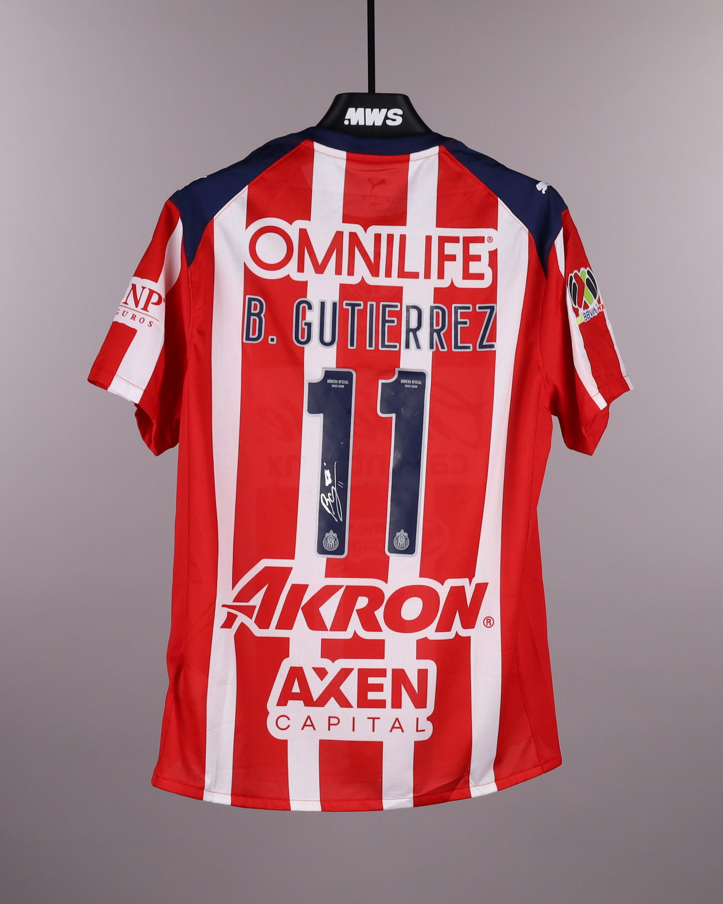 Brian Gutierrez | FC Juárez - Chivas Guadalajara | MatchWornShirt